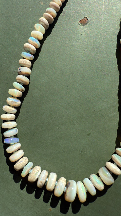 ONE OF A KIND CONFETTI OPAL NECKLACE