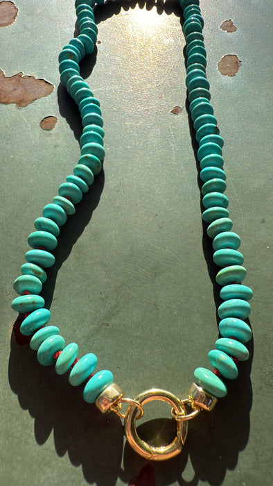 ONE OF A KIND CAMPITOS TURQUOISE NECKLACE