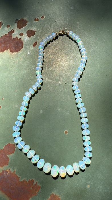 ETHIOPIAN OPAL CANDY NECKLACE