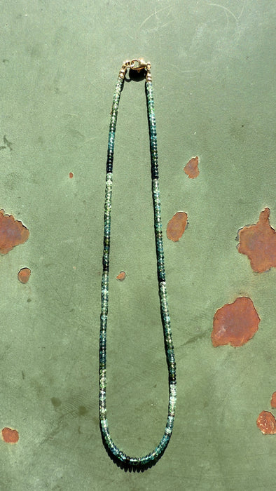 INDICOLITE TOURMALINE CANDY NECKLACE