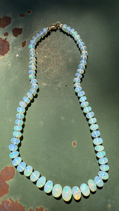 ETHIOPIAN OPAL CANDY NECKLACE