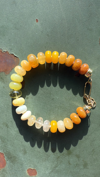 10mm ARM CANDY: YELLOW GRADIENT 7"-8”