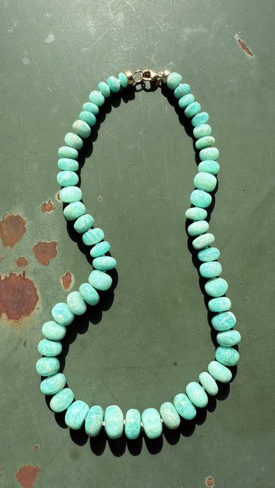 ONE OF A KIND AMAZONITE NECKLACE