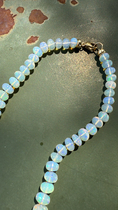 ETHIOPIAN OPAL CANDY NECKLACE
