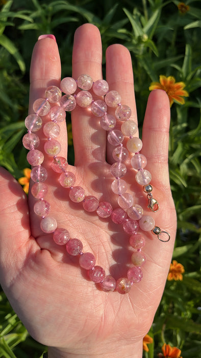 ONE OF A KIND PINK TOURMALINE NECKLACE